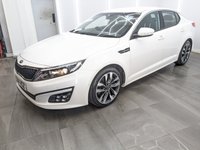 USED 2014 14 KIA OPTIMA 1.7 CRDi EcoDynamics 2 Saloon 4dr Diesel Manual Euro 5 (s/s) (134 bhp) Viewing by appointment, full black leather. low mileage