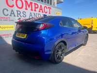 USED 2015 15 HONDA CIVIC 1.8 i-VTEC Sport (Navi) Hatchback 5dr Petrol Manual Euro 6 (s/s) (142 ps) LOW MILES, HUGE SPEC!!!