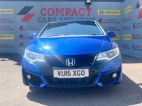 USED 2015 15 HONDA CIVIC 1.8 i-VTEC Sport (Navi) Hatchback 5dr Petrol Manual Euro 6 (s/s) (142 ps) LOW MILES, HUGE SPEC!!!