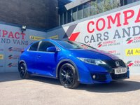 USED 2015 15 HONDA CIVIC 1.8 i-VTEC Sport (Navi) Hatchback 5dr Petrol Manual Euro 6 (s/s) (142 ps) LOW MILES, HUGE SPEC!!!