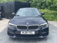 USED 2018 18 BMW 5 SERIES 3.0 530d M Sport Saloon 4dr Diesel Auto Euro 6 (s/s) (265 ps) FRONT AND REAR SENSORS USB
