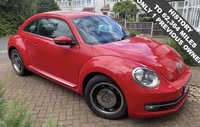 USED 2015 15 VOLKSWAGEN BEETLE 1.4 TSi BlueMotion Tech Design Hatchback 3 Door Petrol Manual Euro 6 (s/s) (150 ps) 10 SERVICES TO 62,364 MILES