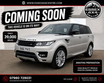 2016 LAND ROVER RANGE ROVER SPORT 3.0 SDV6 HSE DYNAMIC AUTOMATIC 4X4 EURO 6 £20999.00