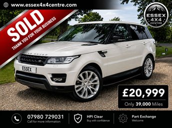 2016 LAND ROVER RANGE ROVER SPORT 3.0 SDV6 HSE DYNAMIC AUTOMATIC 4X4 EURO 6 SOLD