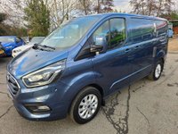 USED 2021 71 FORD TRANSIT CUSTOM Euro 6 hybrid Panel van, 51,864 miles, Automatic Gearbox, Sat Nav, Air Con, Alloys, Heated seats, and Front & Rear sensors. Final price + VAT @20% This 2021 Ford Transit Custom 340 Limited is a standout example, boasting a full service history and having had only one owner from new.  Powered by a 1.0 litre petrol plug in hybrid engine, this Euro 6 compliant model offers an efficient driving experience.  The Limited trim level ensures a well equipped vehicle, featuring Bi-Xenon headlights with LED daytime running lights for enhanced visibility.  Manoeuvring is made simpler with a rear view camera that includes trailer hitch assist, alongsid
