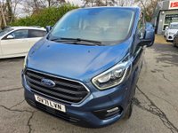 USED 2021 71 FORD TRANSIT CUSTOM Euro 6 hybrid Panel van, 51,864 miles, Automatic Gearbox, Sat Nav, Air Con, Alloys, Heated seats, and Front & Rear sensors. Final price + VAT @20% This 2021 Ford Transit Custom 340 Limited is a standout example, boasting a full service history and having had only one owner from new.  Powered by a 1.0 litre petrol plug in hybrid engine, this Euro 6 compliant model offers an efficient driving experience.  The Limited trim level ensures a well equipped vehicle, featuring Bi-Xenon headlights with LED daytime running lights for enhanced visibility.  Manoeuvring is made simpler with a rear view camera that includes trailer hitch assist, alongsid
