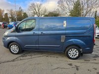 USED 2021 71 FORD TRANSIT CUSTOM Euro 6 hybrid Panel van, 51,864 miles, Automatic Gearbox, Sat Nav, Air Con, Alloys, Heated seats, and Front & Rear sensors. Final price + VAT @20% This 2021 Ford Transit Custom 340 Limited is a standout example, boasting a full service history and having had only one owner from new.  Powered by a 1.0 litre petrol plug in hybrid engine, this Euro 6 compliant model offers an efficient driving experience.  The Limited trim level ensures a well equipped vehicle, featuring Bi-Xenon headlights with LED daytime running lights for enhanced visibility.  Manoeuvring is made simpler with a rear view camera that includes trailer hitch assist, alongsid