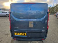 USED 2021 71 FORD TRANSIT CUSTOM Euro 6 hybrid Panel van, 51,864 miles, Automatic Gearbox, Sat Nav, Air Con, Alloys, Heated seats, and Front & Rear sensors. Final price + VAT @20% This 2021 Ford Transit Custom 340 Limited is a standout example, boasting a full service history and having had only one owner from new.  Powered by a 1.0 litre petrol plug in hybrid engine, this Euro 6 compliant model offers an efficient driving experience.  The Limited trim level ensures a well equipped vehicle, featuring Bi-Xenon headlights with LED daytime running lights for enhanced visibility.  Manoeuvring is made simpler with a rear view camera that includes trailer hitch assist, alongsid