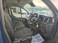 USED 2021 71 FORD TRANSIT CUSTOM Euro 6 hybrid Panel van, 51,864 miles, Automatic Gearbox, Sat Nav, Air Con, Alloys, Heated seats, and Front & Rear sensors. Final price + VAT @20% This 2021 Ford Transit Custom 340 Limited is a standout example, boasting a full service history and having had only one owner from new.  Powered by a 1.0 litre petrol plug in hybrid engine, this Euro 6 compliant model offers an efficient driving experience.  The Limited trim level ensures a well equipped vehicle, featuring Bi-Xenon headlights with LED daytime running lights for enhanced visibility.  Manoeuvring is made simpler with a rear view camera that includes trailer hitch assist, alongsid