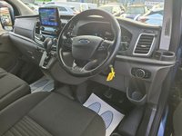 USED 2021 71 FORD TRANSIT CUSTOM Euro 6 hybrid Panel van, 51,864 miles, Automatic Gearbox, Sat Nav, Air Con, Alloys, Heated seats, and Front & Rear sensors. Final price + VAT @20% This 2021 Ford Transit Custom 340 Limited is a standout example, boasting a full service history and having had only one owner from new.  Powered by a 1.0 litre petrol plug in hybrid engine, this Euro 6 compliant model offers an efficient driving experience.  The Limited trim level ensures a well equipped vehicle, featuring Bi-Xenon headlights with LED daytime running lights for enhanced visibility.  Manoeuvring is made simpler with a rear view camera that includes trailer hitch assist, alongsid