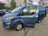 USED 2021 71 FORD TRANSIT CUSTOM Euro 6 hybrid Panel van, 51,864 miles, Automatic Gearbox, Sat Nav, Air Con, Alloys, Heated seats, and Front & Rear sensors. Final price + VAT @20% This 2021 Ford Transit Custom 340 Limited is a standout example, boasting a full service history and having had only one owner from new.  Powered by a 1.0 litre petrol plug in hybrid engine, this Euro 6 compliant model offers an efficient driving experience.  The Limited trim level ensures a well equipped vehicle, featuring Bi-Xenon headlights with LED daytime running lights for enhanced visibility.  Manoeuvring is made simpler with a rear view camera that includes trailer hitch assist, alongsid