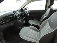 USED 2017 17 FIAT 500 1.2 Lounge Hatchback 3dr Petrol Manual Euro 6 (s/s) (69 bhp) Parking Sensors