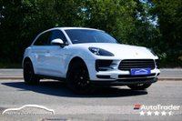 USED 2019 19 PORSCHE MACAN 3.0T V6 S SUV 5dr Petrol PDK 4WD Euro 6 (s/s) (354 ps) CARRERA WHITE METALLIC PAINTWORK + MOJAVE LTHR + CARPLAY + NAV + DAB