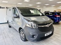 USED 2017 17 VAUXHALL VIVARO 1.6 CDTi 2700 Panel Van 5dr Diesel Manual L1 H1 Euro 6 (120 ps) 