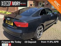 USED 2016 16 AUDI A5 2.0 TDI Black Edition Plus Coupe 2dr Diesel Manual Euro 6 (s/s) (190 ps) 1 PREVIOUS KEEPER, FULL SERVICE HISTORY, 2 KEYS AND BOOK PACK