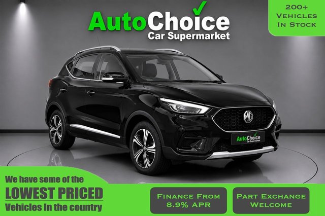 View our MG MG ZS range