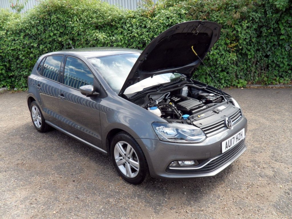 USED 2017 17 VOLKSWAGEN POLO 1.2 TSI BlueMotion Tech Match Edition Hatchback 5dr Petrol DSG Euro 6 (s/s) (90 ps) Lady Owner Full VW History &pound;20Tax