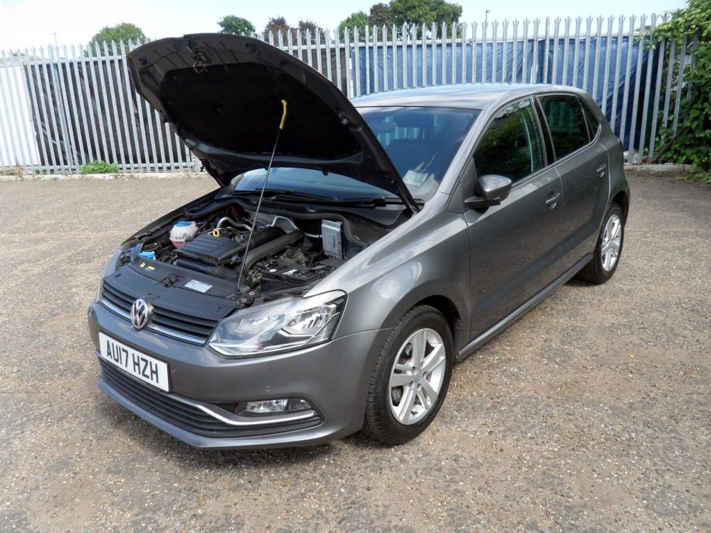 USED 2017 17 VOLKSWAGEN POLO 1.2 TSI BlueMotion Tech Match Edition Hatchback 5dr Petrol DSG Euro 6 (s/s) (90 ps) Lady Owner Full VW History &pound;20Tax