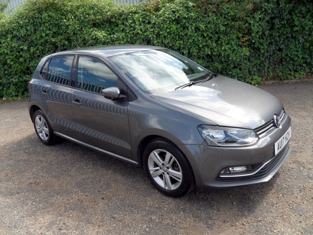 USED 2017 17 VOLKSWAGEN POLO 1.2 TSI BlueMotion Tech Match Edition Hatchback 5dr Petrol DSG Euro 6 (s/s) (90 ps) Lady Owner Full VW History &pound;20Tax