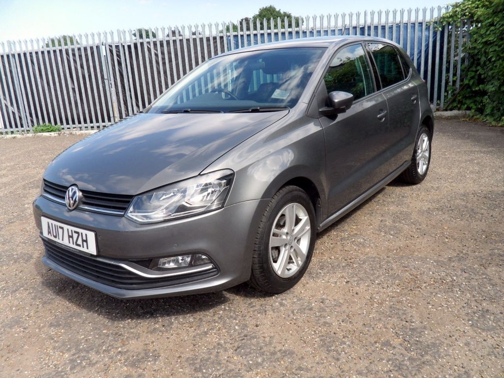 USED 2017 17 VOLKSWAGEN POLO 1.2 TSI BlueMotion Tech Match Edition Hatchback 5dr Petrol DSG Euro 6 (s/s) (90 ps) Lady Owner Full VW History &pound;20Tax