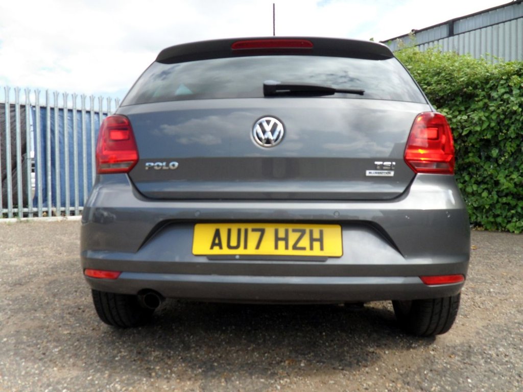 USED 2017 17 VOLKSWAGEN POLO 1.2 TSI BlueMotion Tech Match Edition Hatchback 5dr Petrol DSG Euro 6 (s/s) (90 ps) Lady Owner Full VW History &pound;20Tax