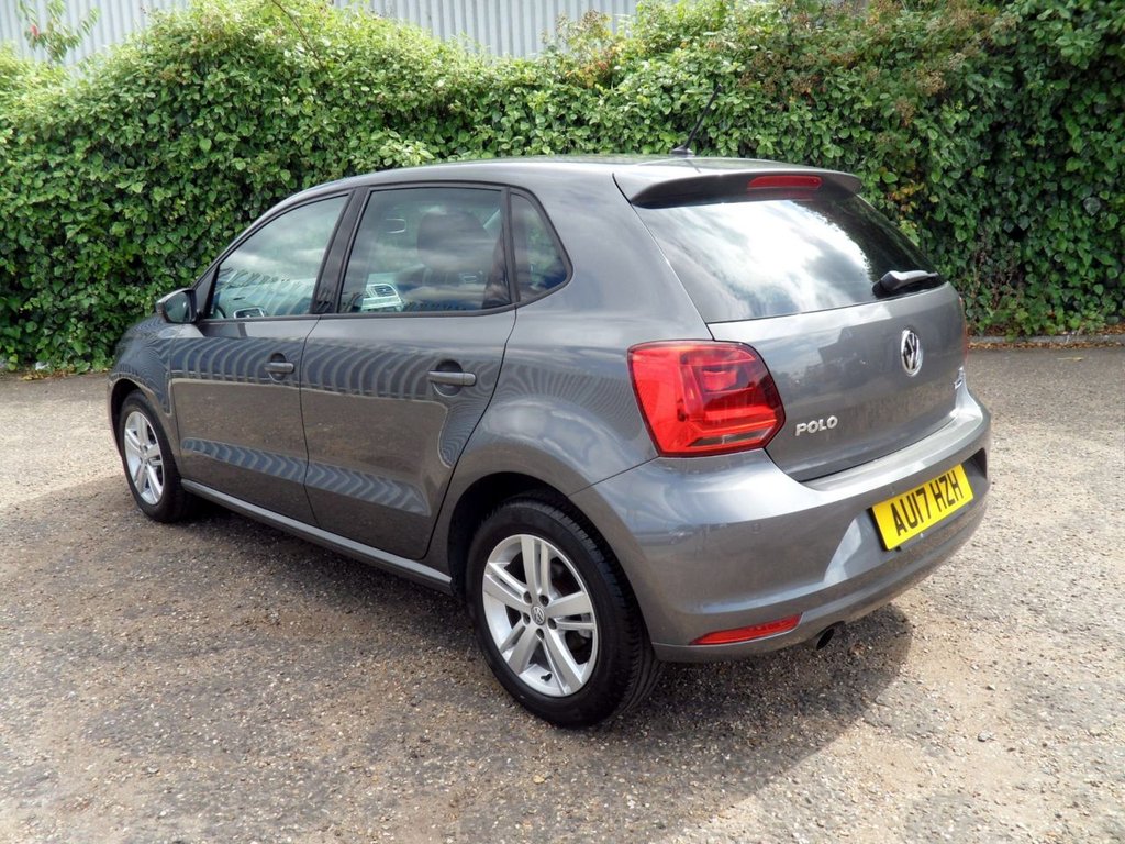 USED 2017 17 VOLKSWAGEN POLO 1.2 TSI BlueMotion Tech Match Edition Hatchback 5dr Petrol DSG Euro 6 (s/s) (90 ps) Lady Owner Full VW History &pound;20Tax