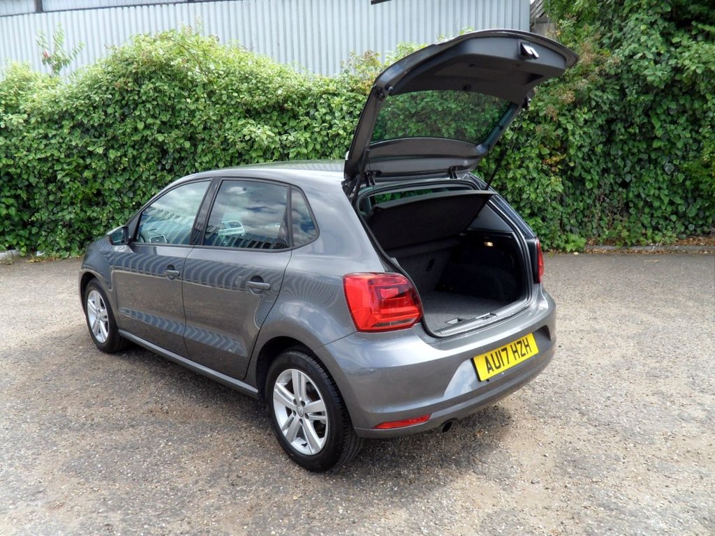 USED 2017 17 VOLKSWAGEN POLO 1.2 TSI BlueMotion Tech Match Edition Hatchback 5dr Petrol DSG Euro 6 (s/s) (90 ps) Lady Owner Full VW History &pound;20Tax