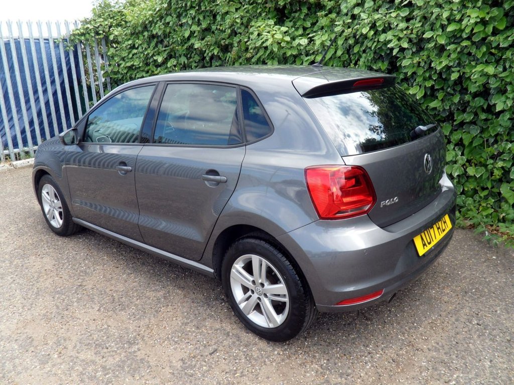 USED 2017 17 VOLKSWAGEN POLO 1.2 TSI BlueMotion Tech Match Edition Hatchback 5dr Petrol DSG Euro 6 (s/s) (90 ps) Lady Owner Full VW History &pound;20Tax