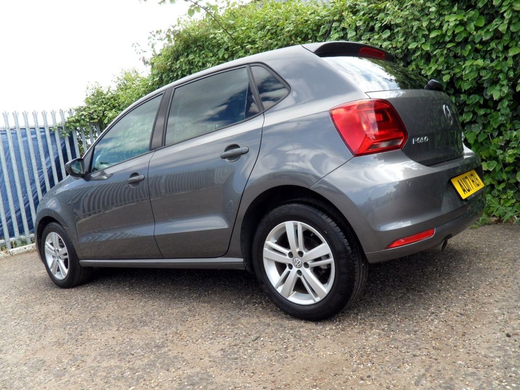 USED 2017 17 VOLKSWAGEN POLO 1.2 TSI BlueMotion Tech Match Edition Hatchback 5dr Petrol DSG Euro 6 (s/s) (90 ps) Lady Owner Full VW History &pound;20Tax