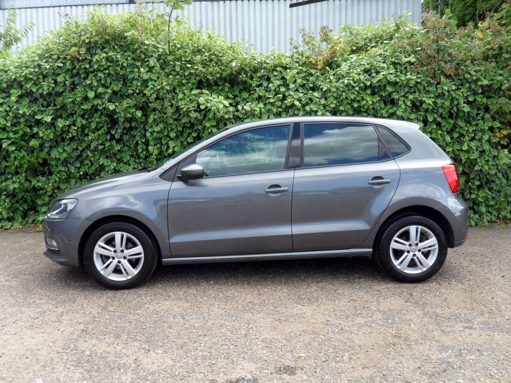 USED 2017 17 VOLKSWAGEN POLO 1.2 TSI BlueMotion Tech Match Edition Hatchback 5dr Petrol DSG Euro 6 (s/s) (90 ps) Lady Owner Full VW History &pound;20Tax