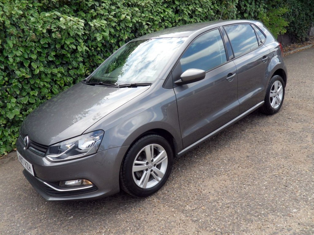 USED 2017 17 VOLKSWAGEN POLO 1.2 TSI BlueMotion Tech Match Edition Hatchback 5dr Petrol DSG Euro 6 (s/s) (90 ps) Lady Owner Full VW History &pound;20Tax