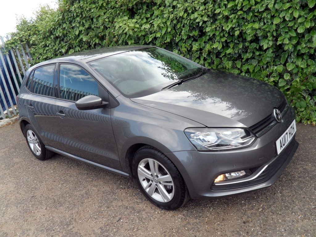 USED 2017 17 VOLKSWAGEN POLO 1.2 TSI BlueMotion Tech Match Edition Hatchback 5dr Petrol DSG Euro 6 (s/s) (90 ps) Lady Owner Full VW History &pound;20Tax