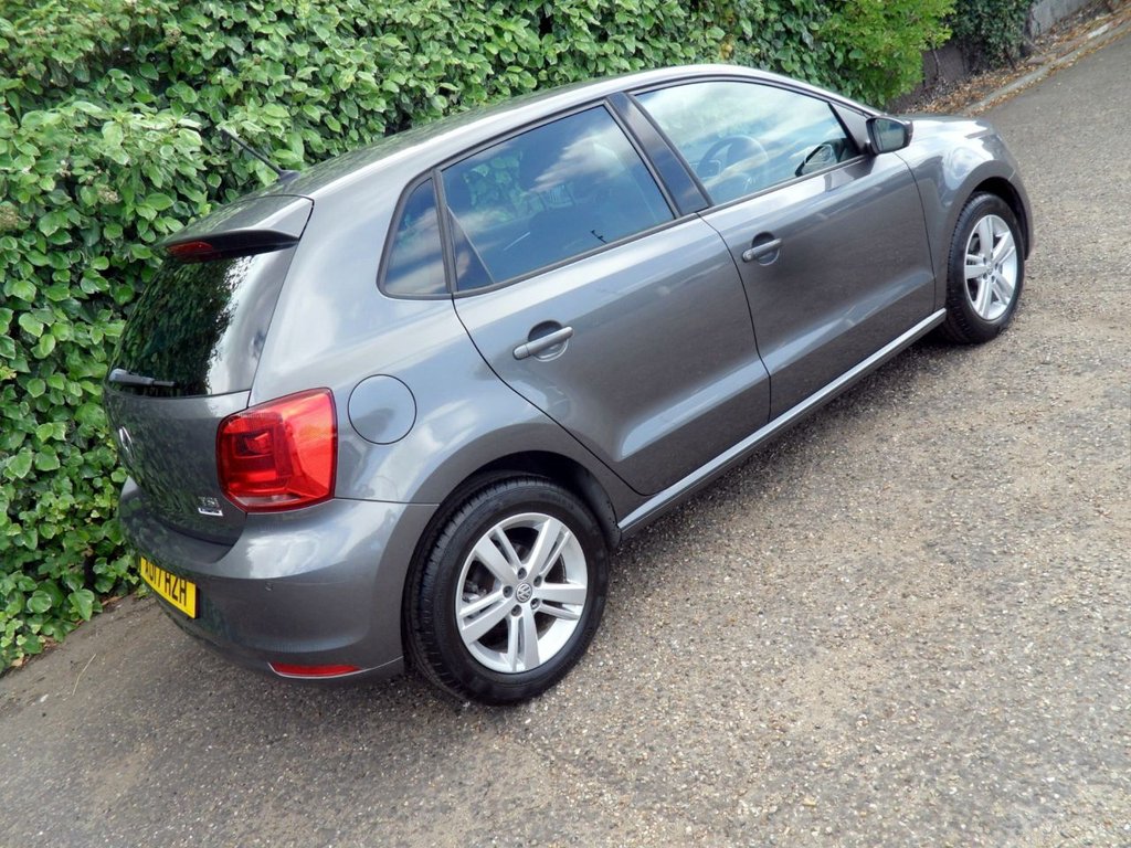USED 2017 17 VOLKSWAGEN POLO 1.2 TSI BlueMotion Tech Match Edition Hatchback 5dr Petrol DSG Euro 6 (s/s) (90 ps) Lady Owner Full VW History &pound;20Tax