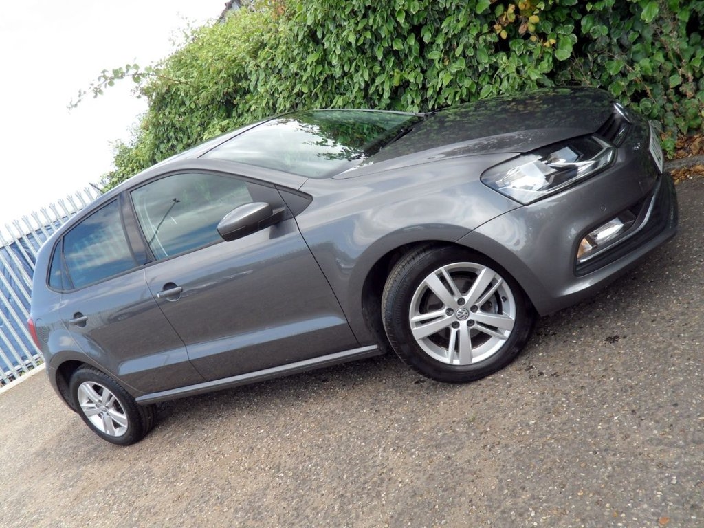 USED 2017 17 VOLKSWAGEN POLO 1.2 TSI BlueMotion Tech Match Edition Hatchback 5dr Petrol DSG Euro 6 (s/s) (90 ps) Lady Owner Full VW History &pound;20Tax