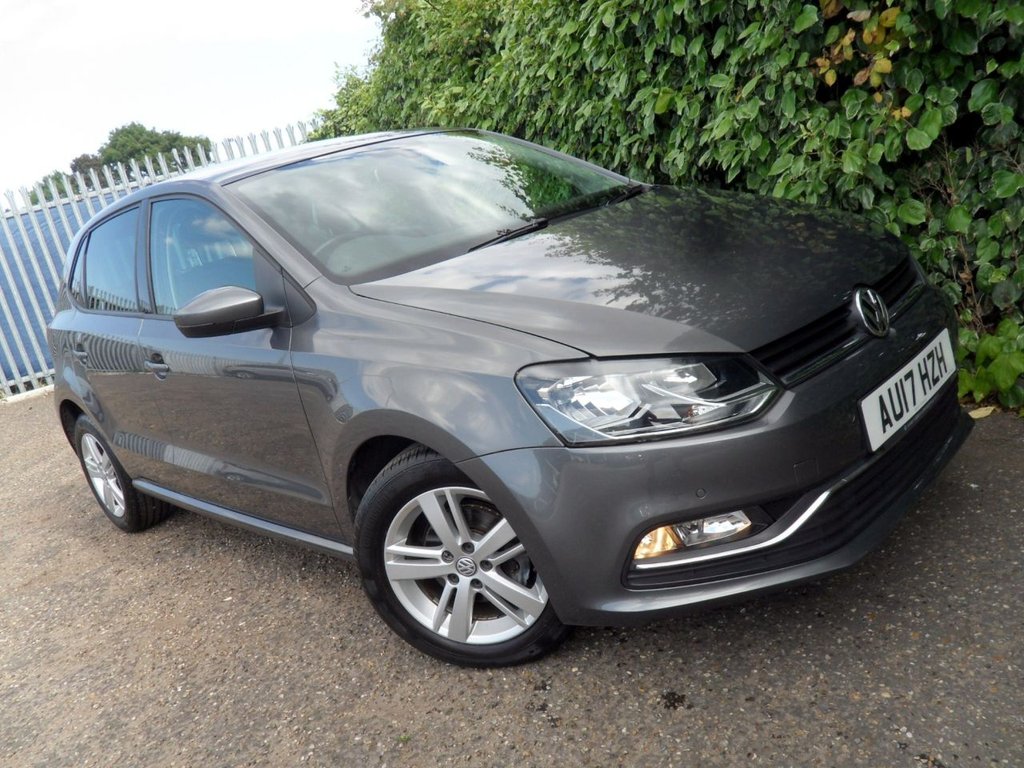USED 2017 17 VOLKSWAGEN POLO 1.2 TSI BlueMotion Tech Match Edition Hatchback 5dr Petrol DSG Euro 6 (s/s) (90 ps) Lady Owner Full VW History &pound;20Tax