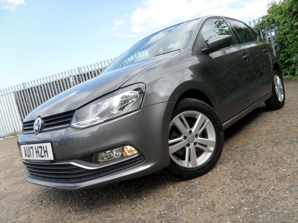 USED 2017 17 VOLKSWAGEN POLO 1.2 TSI BlueMotion Tech Match Edition Hatchback 5dr Petrol DSG Euro 6 (s/s) (90 ps) Lady Owner Full VW History &pound;20Tax