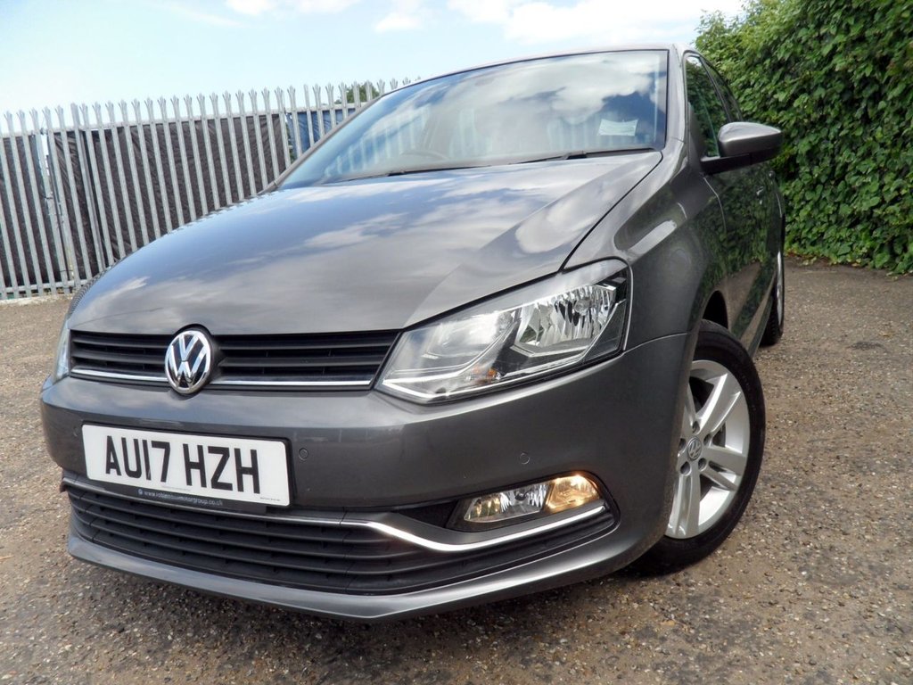 USED 2017 17 VOLKSWAGEN POLO 1.2 TSI BlueMotion Tech Match Edition Hatchback 5dr Petrol DSG Euro 6 (s/s) (90 ps) Lady Owner Full VW History &pound;20Tax