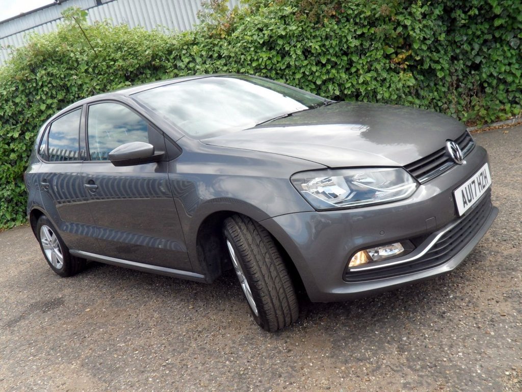 USED 2017 17 VOLKSWAGEN POLO 1.2 TSI BlueMotion Tech Match Edition Hatchback 5dr Petrol DSG Euro 6 (s/s) (90 ps) Lady Owner Full VW History &pound;20Tax