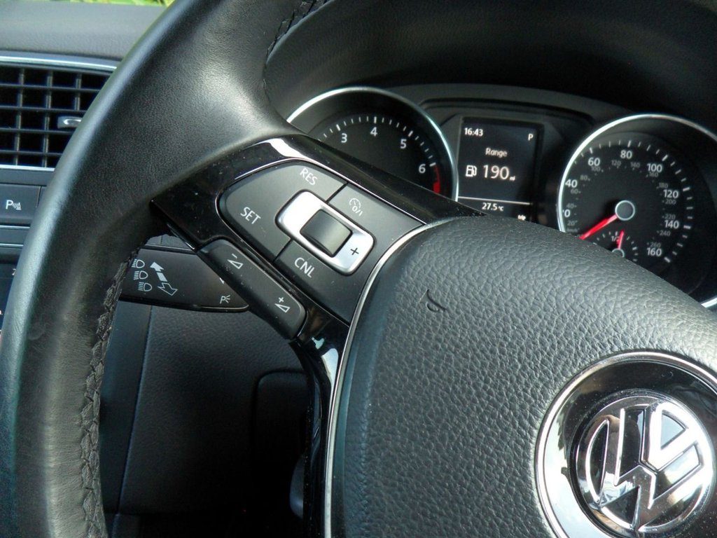 USED 2017 17 VOLKSWAGEN POLO 1.2 TSI BlueMotion Tech Match Edition Hatchback 5dr Petrol DSG Euro 6 (s/s) (90 ps) Lady Owner Full VW History &pound;20Tax
