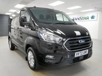 USED 2022 72 FORD TRANSIT CUSTOM 280 2.0 ECOBLUE 130 BHP SWB LIMITED EDITION AIR CON | CARPLAY | ALLOYS | 3 SEATS