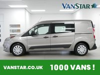 USED 2017 17 FORD TRANSIT CONNECT 1.5 TDCI 120 BHP 230 L2 LONG TREND AUTOMATIC 5 SEAT CREWCAB 5 SEATER | HIGH SPEC | AUTOMATIC | L2 LONG