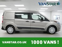 USED 2017 17 FORD TRANSIT CONNECT 1.5 TDCI 120 BHP 230 L2 LONG TREND AUTOMATIC 5 SEAT CREWCAB 5 SEATER | HIGH SPEC | AUTOMATIC | L2 LONG