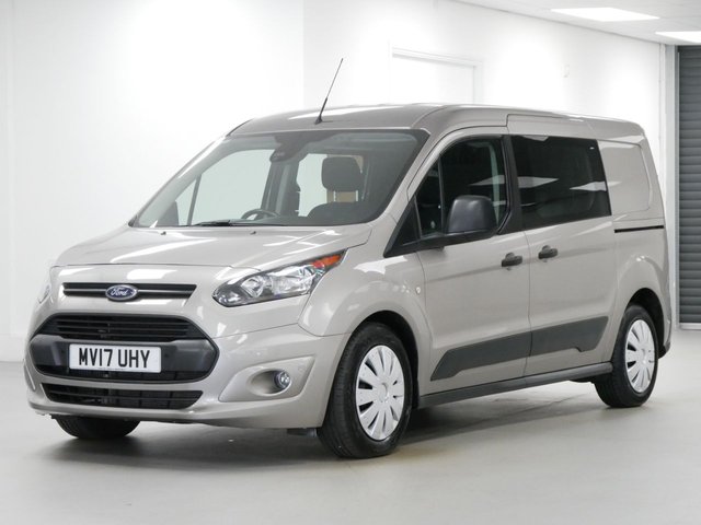View our Ford Transit Connect 1.5 TDCI 120 BHP 230 L2 LONG TREND AUTOMATIC 5 SEAT CREWCAB