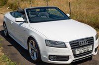 USED 2010 60 AUDI A5 CABRIOLET 2.0 TDI S line Convertible 2dr Diesel Manual Euro 5 (s/s) (170 ps) Heated, Leather Seats, 19in Alloys