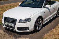 USED 2010 60 AUDI A5 CABRIOLET 2.0 TDI S line Convertible 2dr Diesel Manual Euro 5 (s/s) (170 ps) Heated, Leather Seats, 19in Alloys