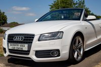 USED 2010 60 AUDI A5 CABRIOLET 2.0 TDI S line Convertible 2dr Diesel Manual Euro 5 (s/s) (170 ps) Heated, Leather Seats, 19in Alloys