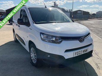 2022 TOYOTA PROACE CITY 50kWh Icon Short Panel Van 5dr Electric Auto SWB (7kW OBC) (136 ps) &pound;9995.00