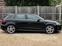 USED 2016 66 AUDI A3 1.4 A3 Sportback S Line TFSI 5dr Long MOT Apple CarPlay Android