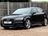 USED 2016 66 AUDI A3 1.4 A3 Sportback S Line TFSI 5dr Long MOT Apple CarPlay Android