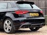 USED 2016 66 AUDI A3 1.4 A3 Sportback S Line TFSI 5dr Long MOT Apple CarPlay Android